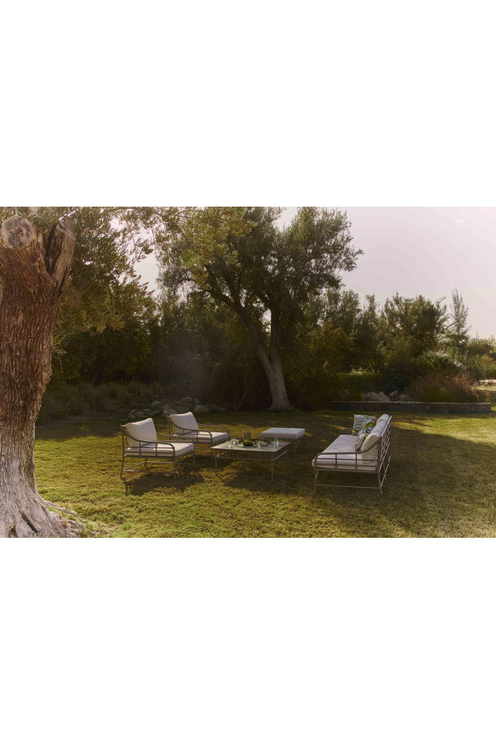 Iron Framed Outdoor Armchair | NV Gallery Amalfi