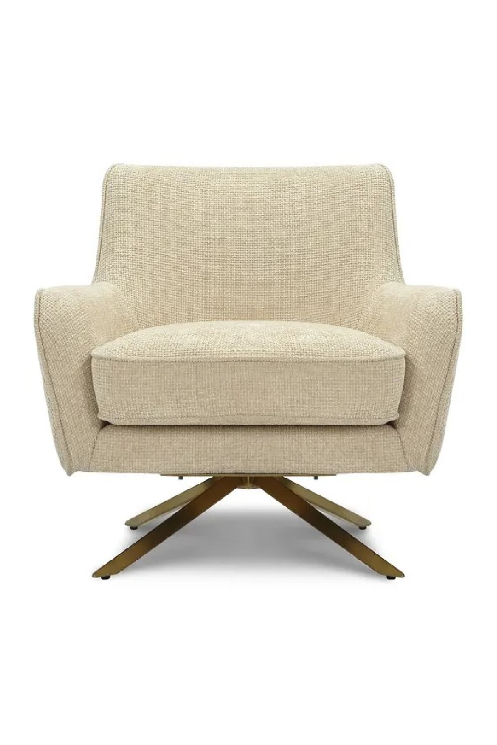 Padded Swivel Armchair S | NV Gallery Golden Gun | Oroa.com