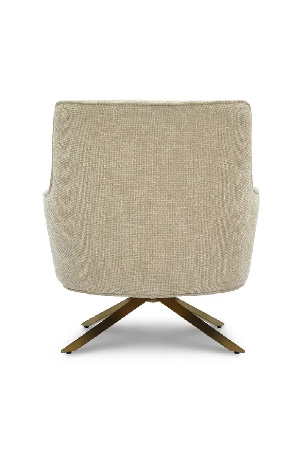 Padded Swivel Armchair S | NV Gallery Golden Gun | Oroa.com