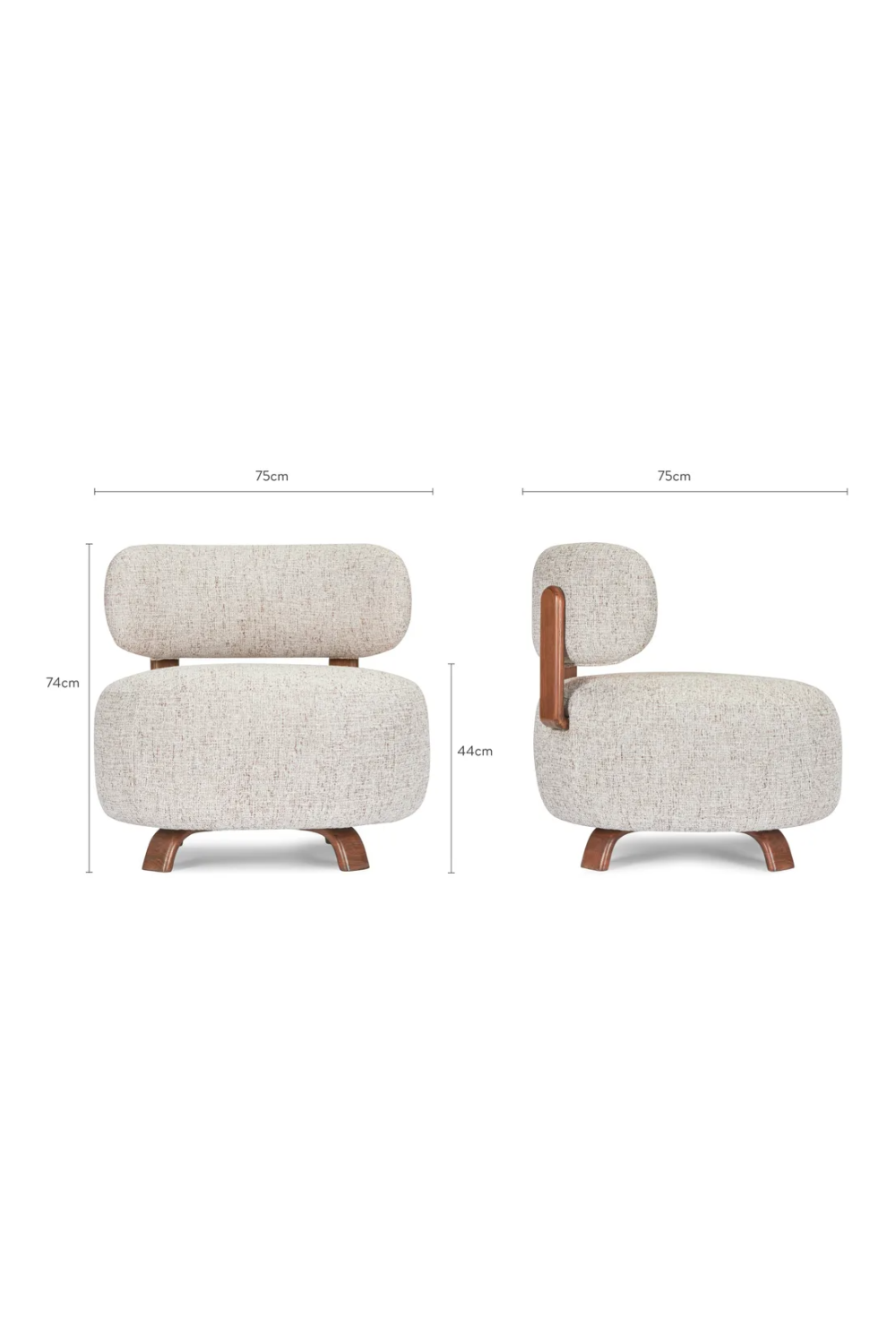 Round Accent Chair | Oroa.com
