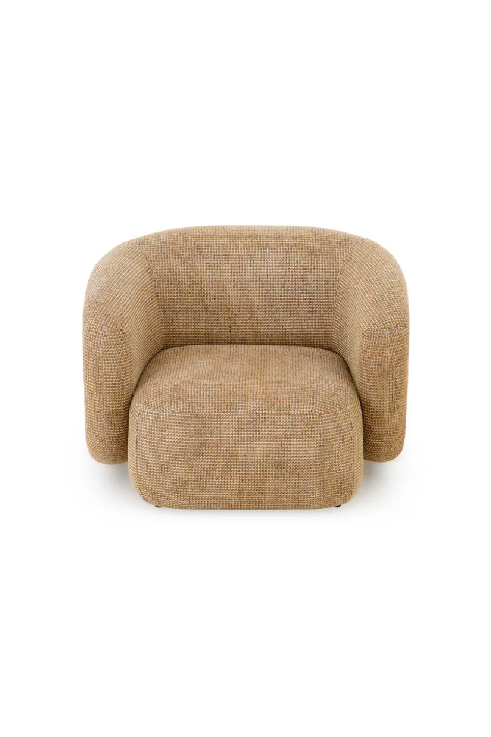 Curved Plush Lounge Chair | NV Gallery Volta | Oroa.com