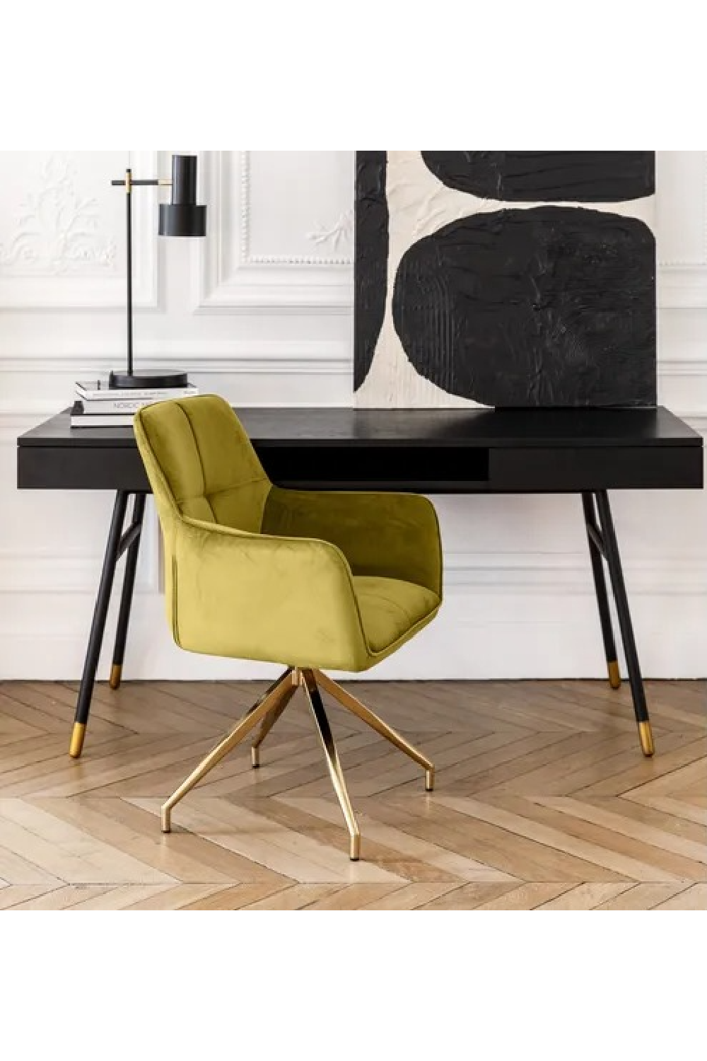 2-Drawer Wooden Desk | NV Gallery Solomon | Oroa.com