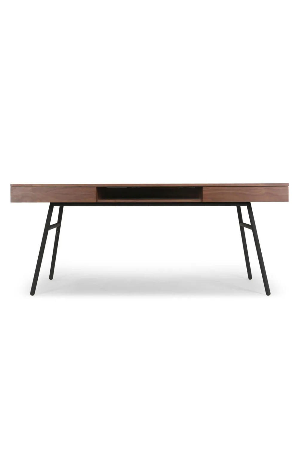 2-Drawer Walnut Desk | NV Gallery Solomon | Oroa.com