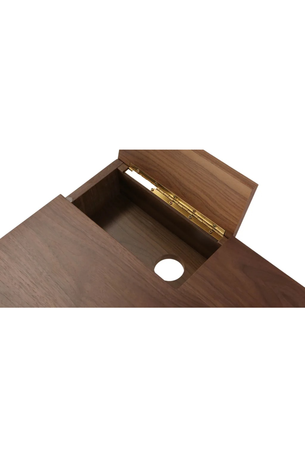 2-Drawer Walnut Desk | NV Gallery Solomon | Oroa.com