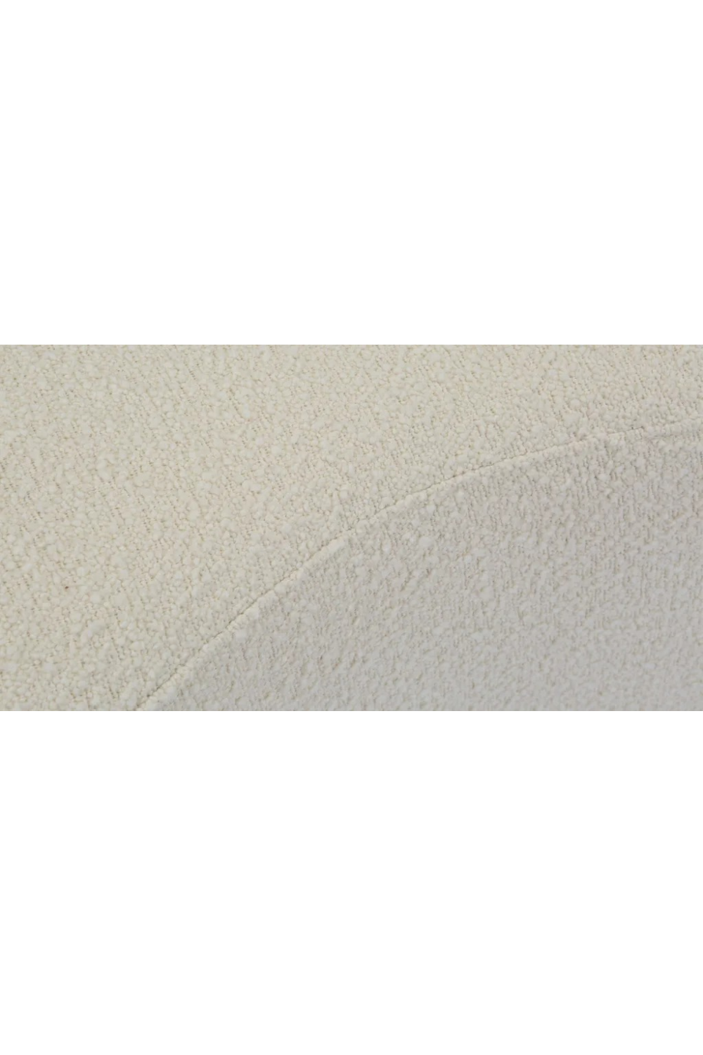 Pebble-Shaped Upholstered Bench | NV Gallery Enzo | Oroa.com