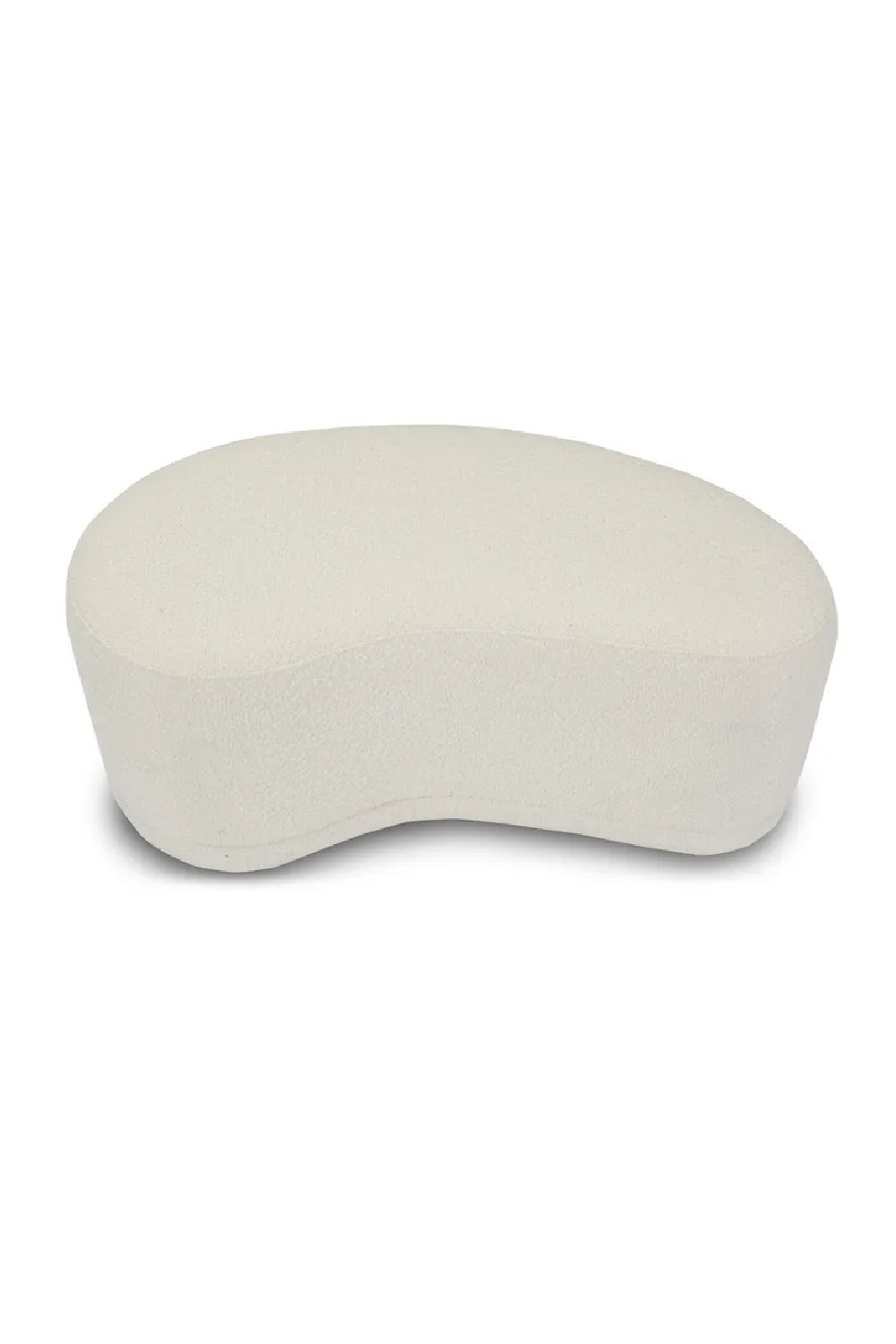 Pebble-Shaped Upholstered Bench | NV Gallery Enzo | Oroa.com