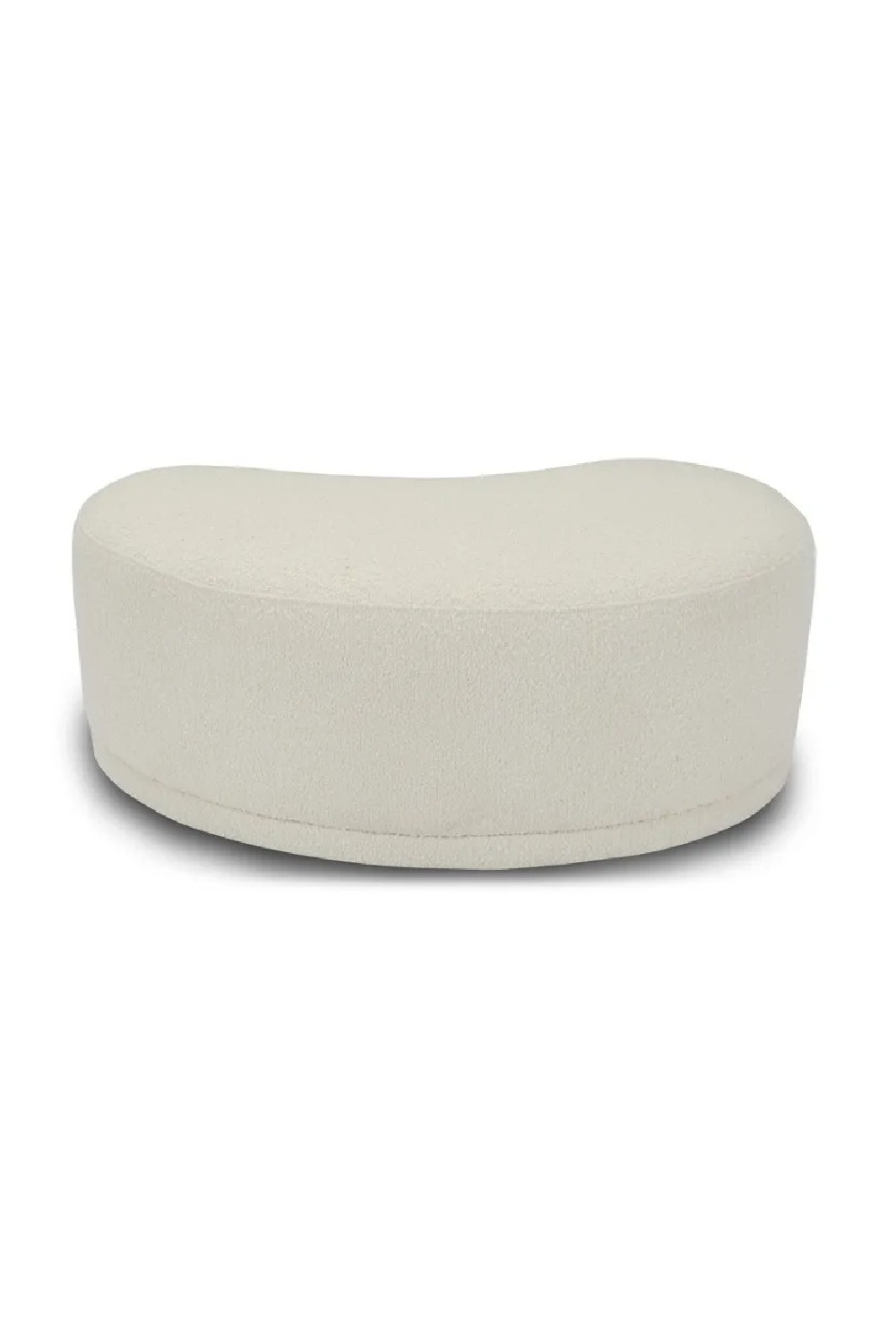 Pebble-Shaped Upholstered Bench | NV Gallery Enzo | Oroa.com