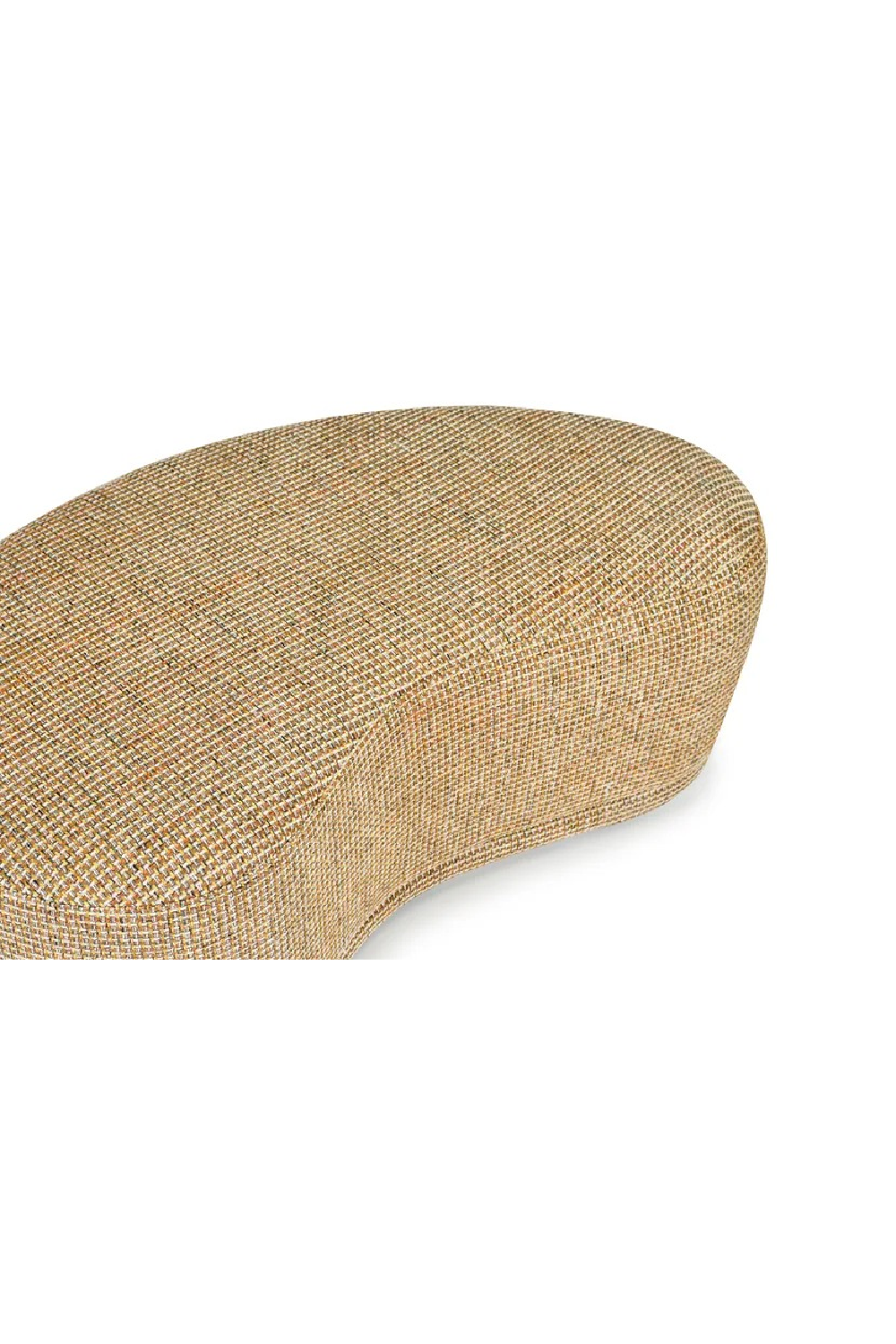 Pebble-Shaped Upholstered Bench | NV Gallery Enzo | Oroa.com