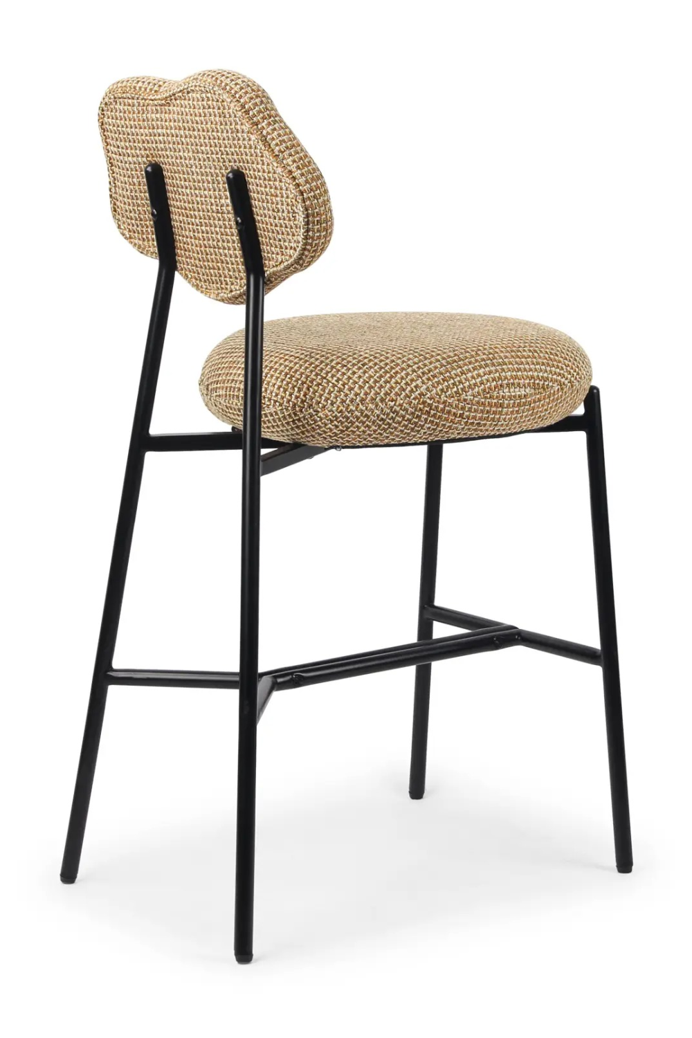 Organic-Shaped Back Bar Stool | NV Gallery Arty | Oroa.com