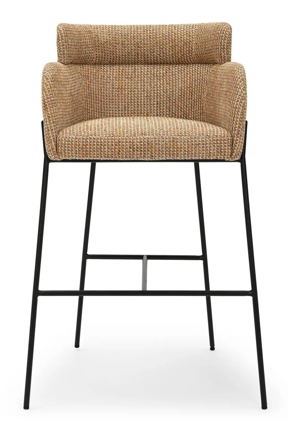 Yellow Tweed Bar Stool | NV Gallery Baron | Oroatrade.com