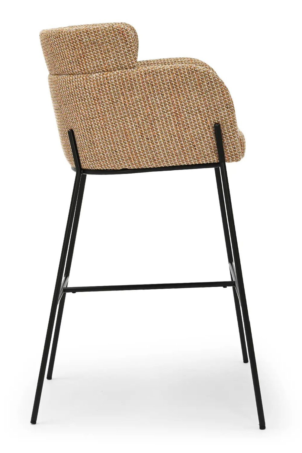 Yellow Tweed Bar Stool | NV Gallery Baron | Oroatrade.com