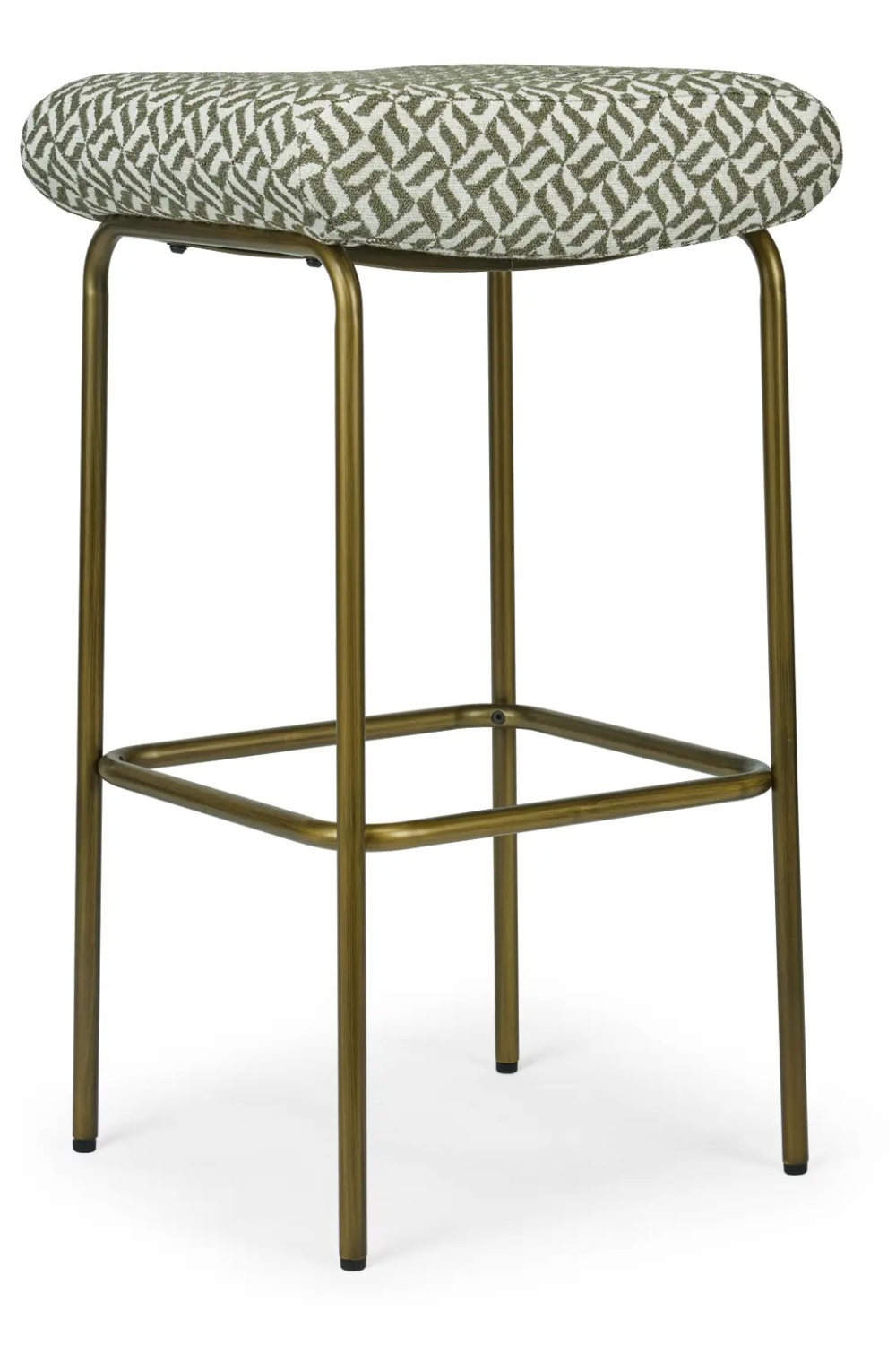 Green Patterned Bar Stool | NV Gallery Clemi | Oroa.com