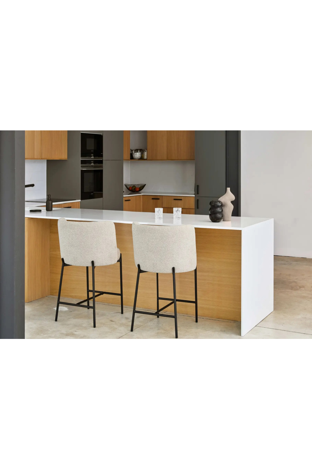 Curved Bar Stool | NV Gallery Ray | Oroa.com