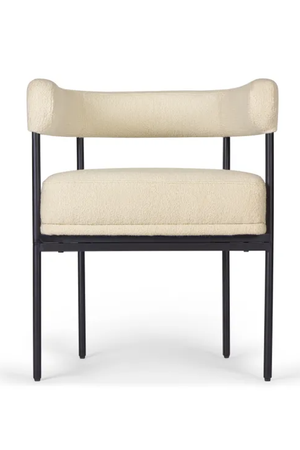 Metal Framed Curved Dining Chair | NV Gallery Arcade | Oroa.com