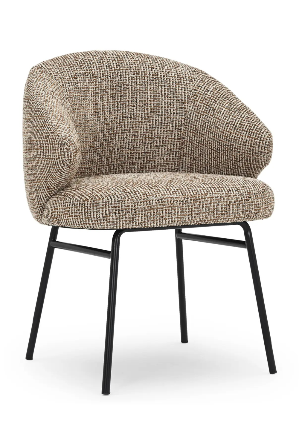 Brown Tweed Occasional Chair | NV Gallery Aspen | Oroa.com