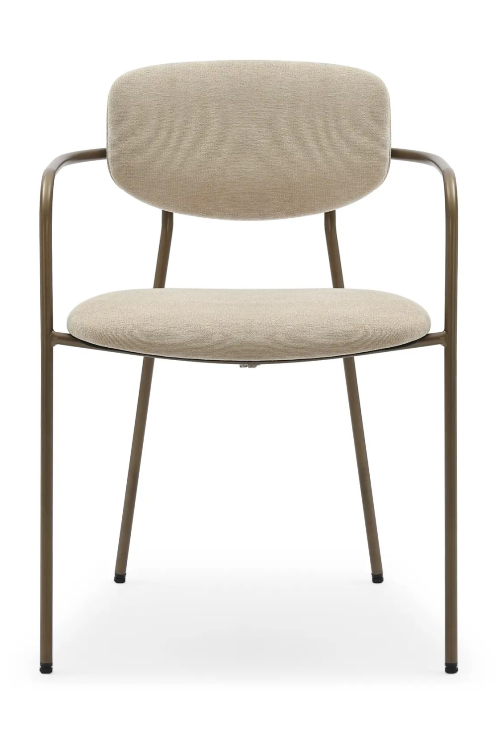 Iron-Framed Stackable Dining Chairs (2) | NV Gallery Aya | Oroa.com