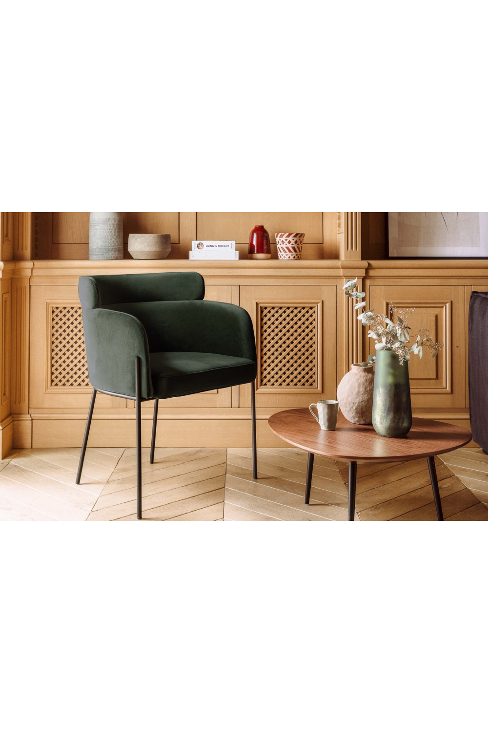 Layered Curve Back Dining Chair | NV Gallery Baron | Oroa.com