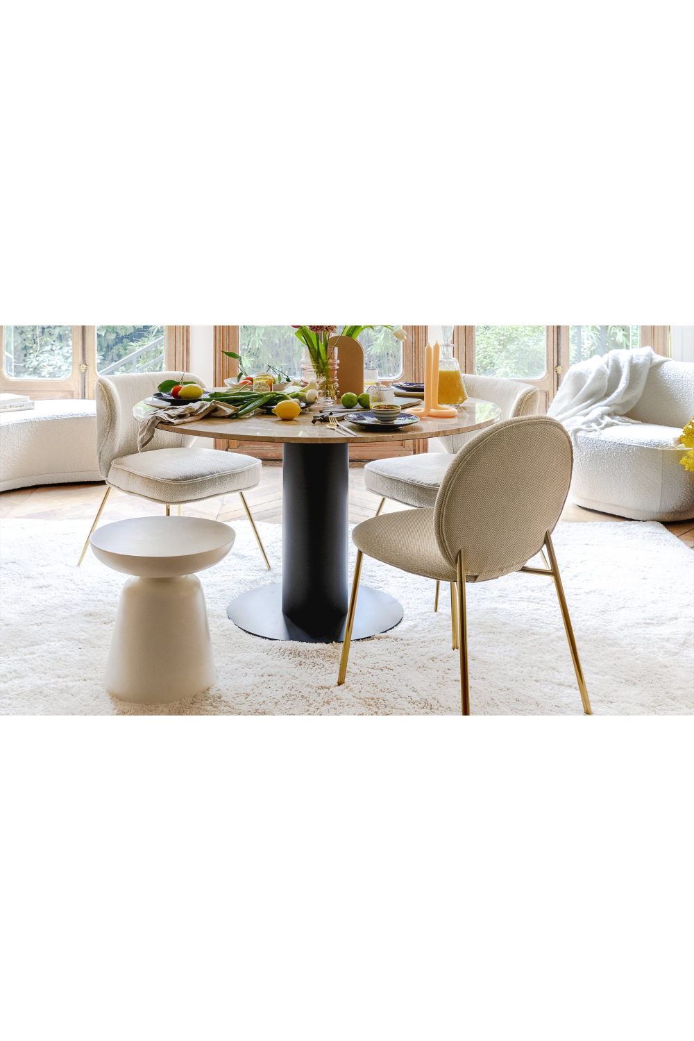 Round Back Dining Chair | NV Gallery Blaze | Oroa.com