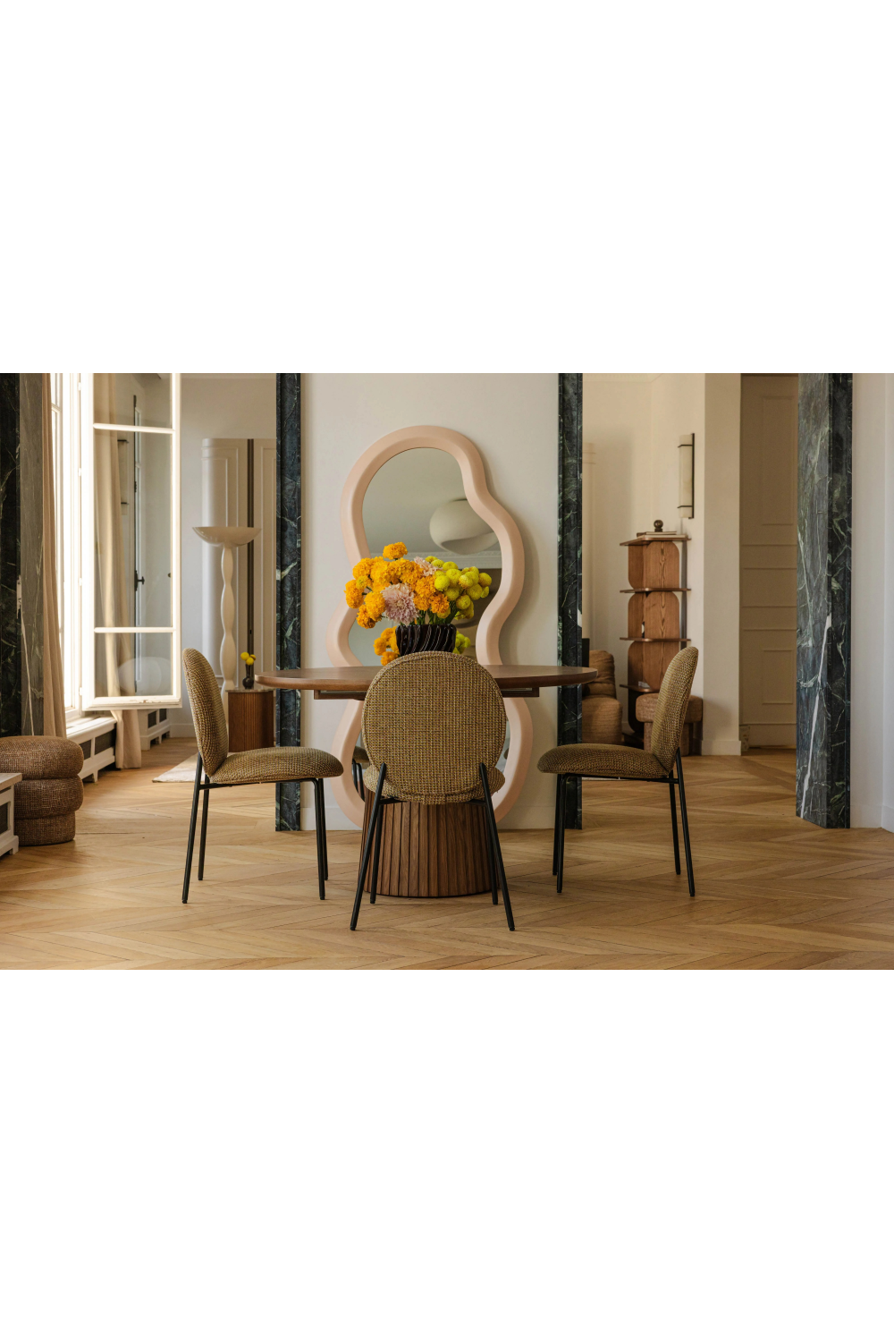 Round Back Dining Chair | NV Gallery Blaze | Oroa.com