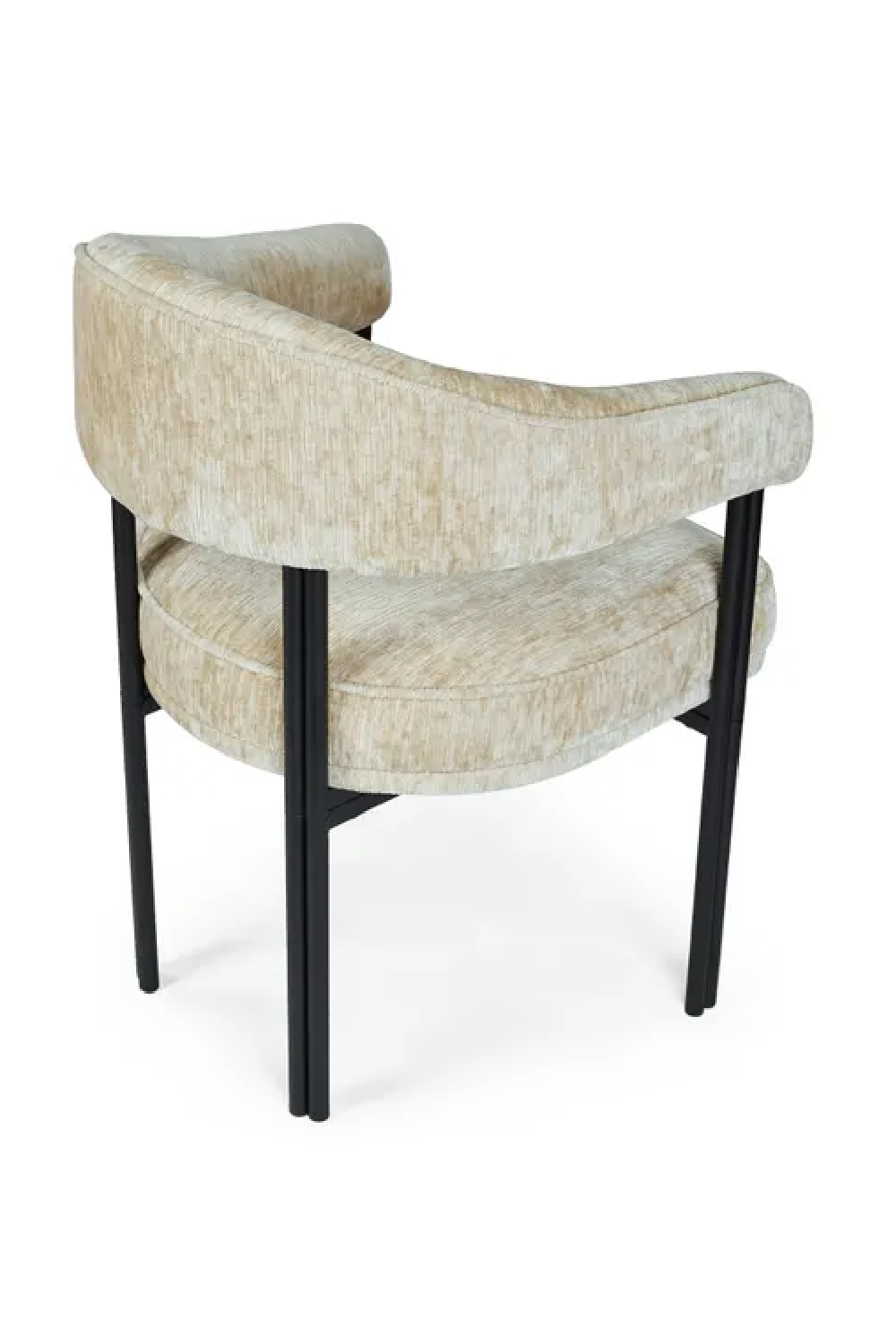 Satin Beige Dining Chair | NV Gallery Iris | Oroa.com