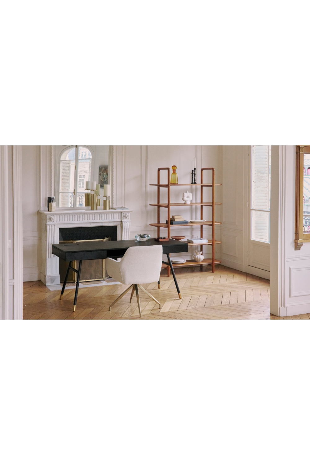 Tweed Swivel Office Chair | OROA Gallery Kingscross | Oroa.com