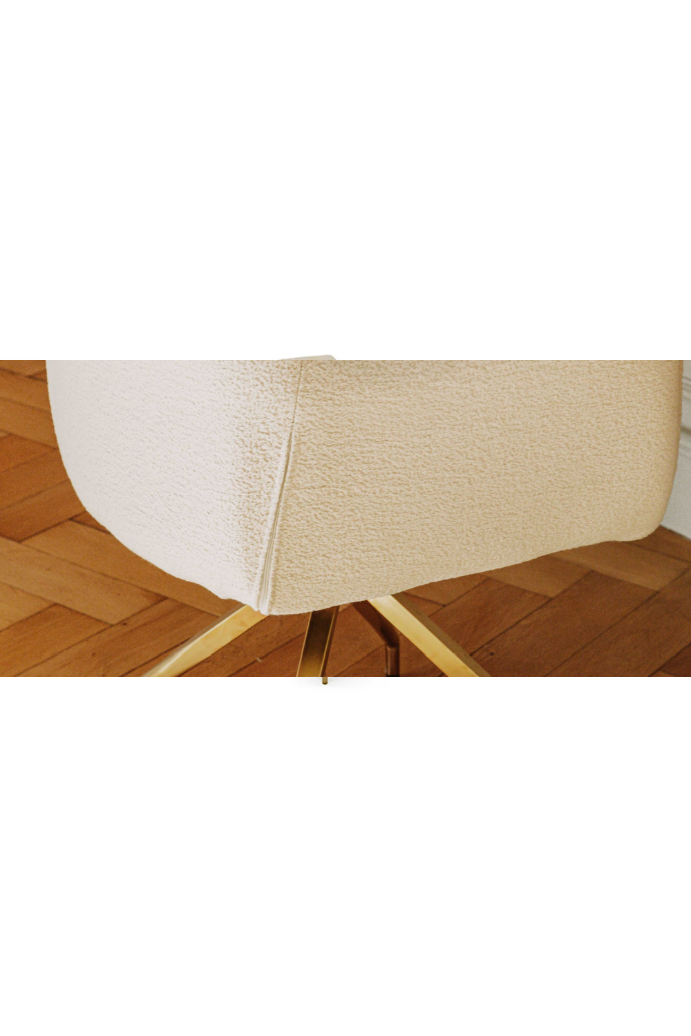 Tweed Swivel Office Chair | OROA Gallery Kingscross | Oroa.com