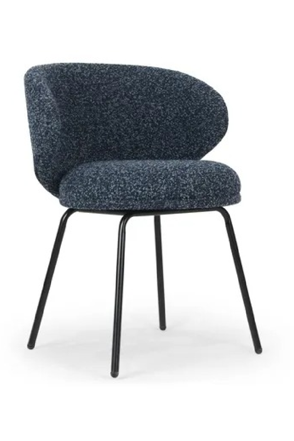 Curved Tweed Dining Chair | NV Gallery Savio | Oroa.com
