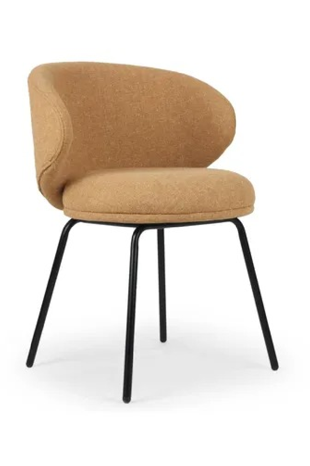 Curved Tweed Dining Chair | NV Gallery Savio | Oroa.com