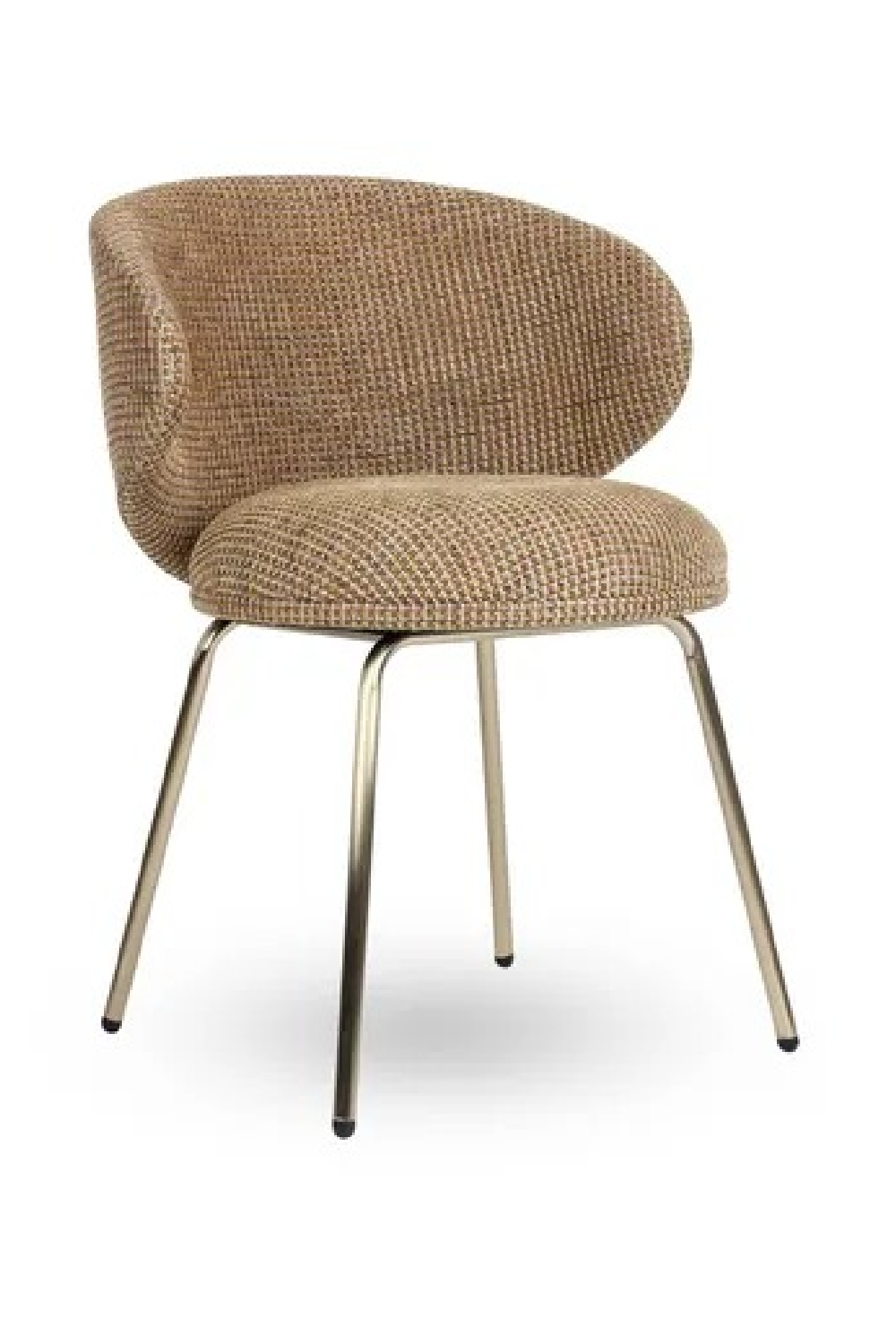 Curved Tweed Dining Chair | NV Gallery Savio | Oroa.com