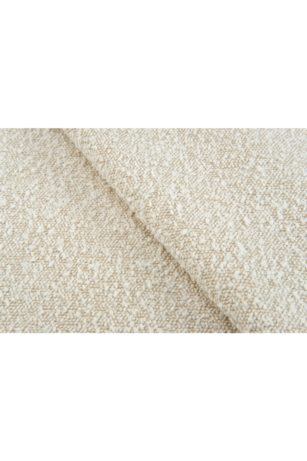 White Boucle Chaise Lounge | NV Gallery Belize | Oroa.com