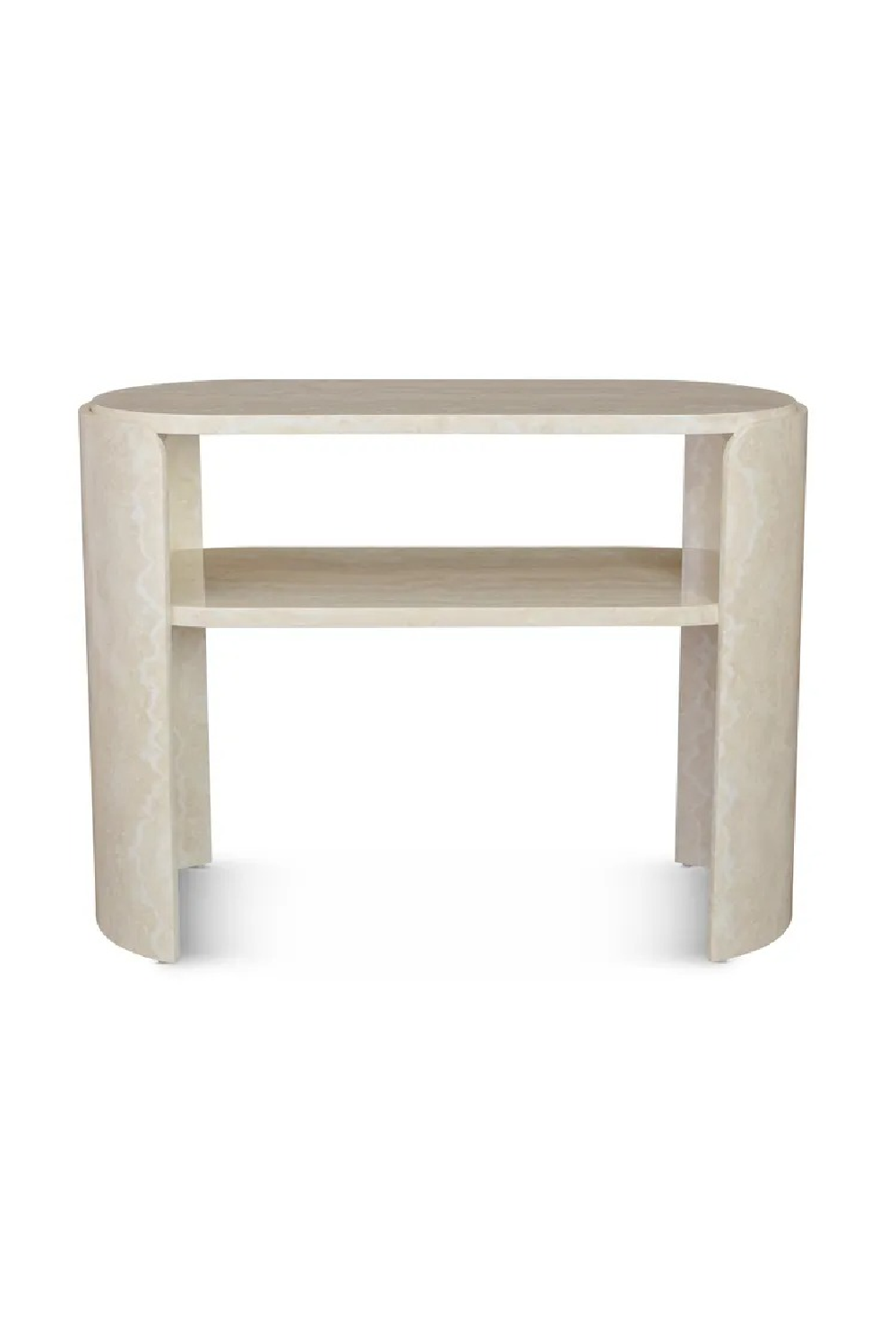 Oval Wooden Console Table | NV Gallery Elipse | Oroa.com