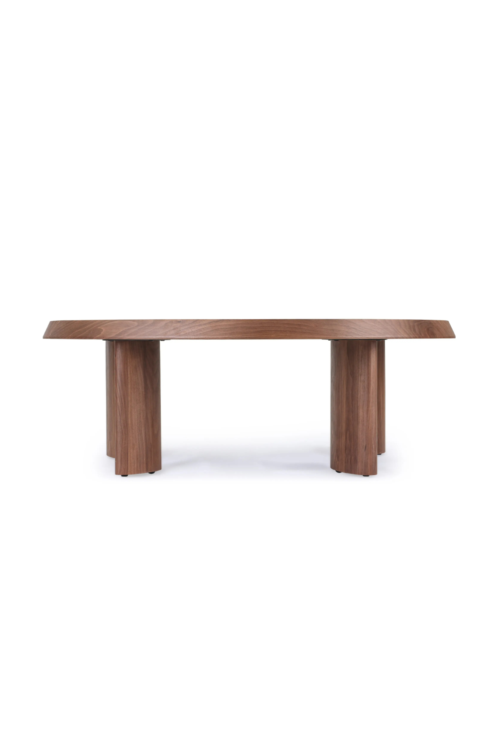Pebble-Shaped Wooden Coffee Table | NV Gallery Antonio | Oroa.com