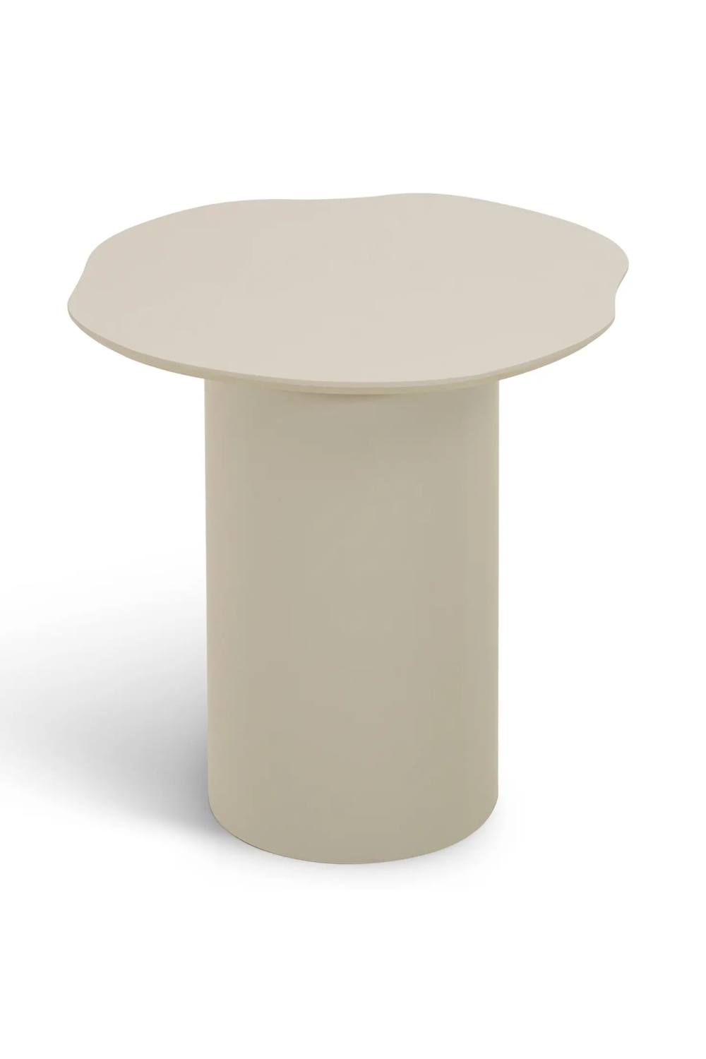 Freeform Beige Side Table | NV Gallery Esther