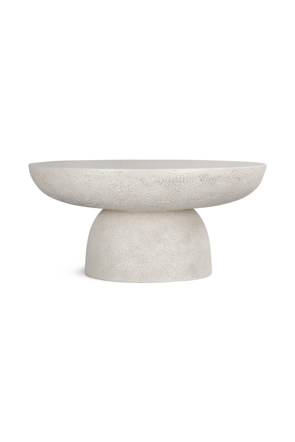 Round Fiberglass Coffee Table | OROA Gallery Esvedra | Oroa.com