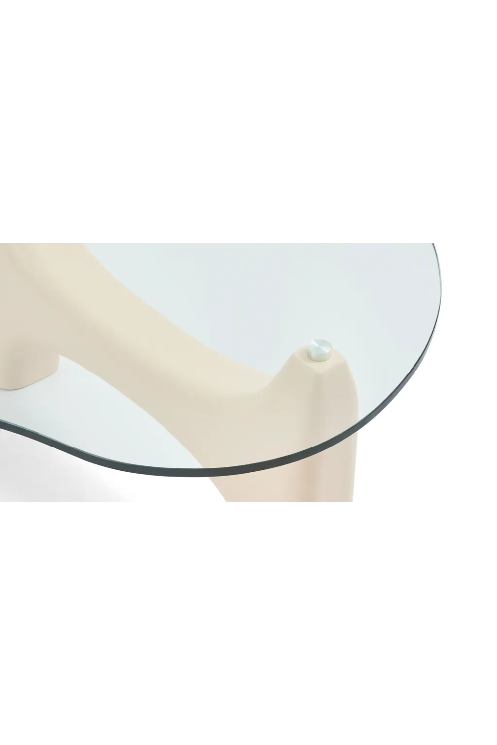 Curved Glass Coffee Table | NV Gallery Orwell | Oroa.com