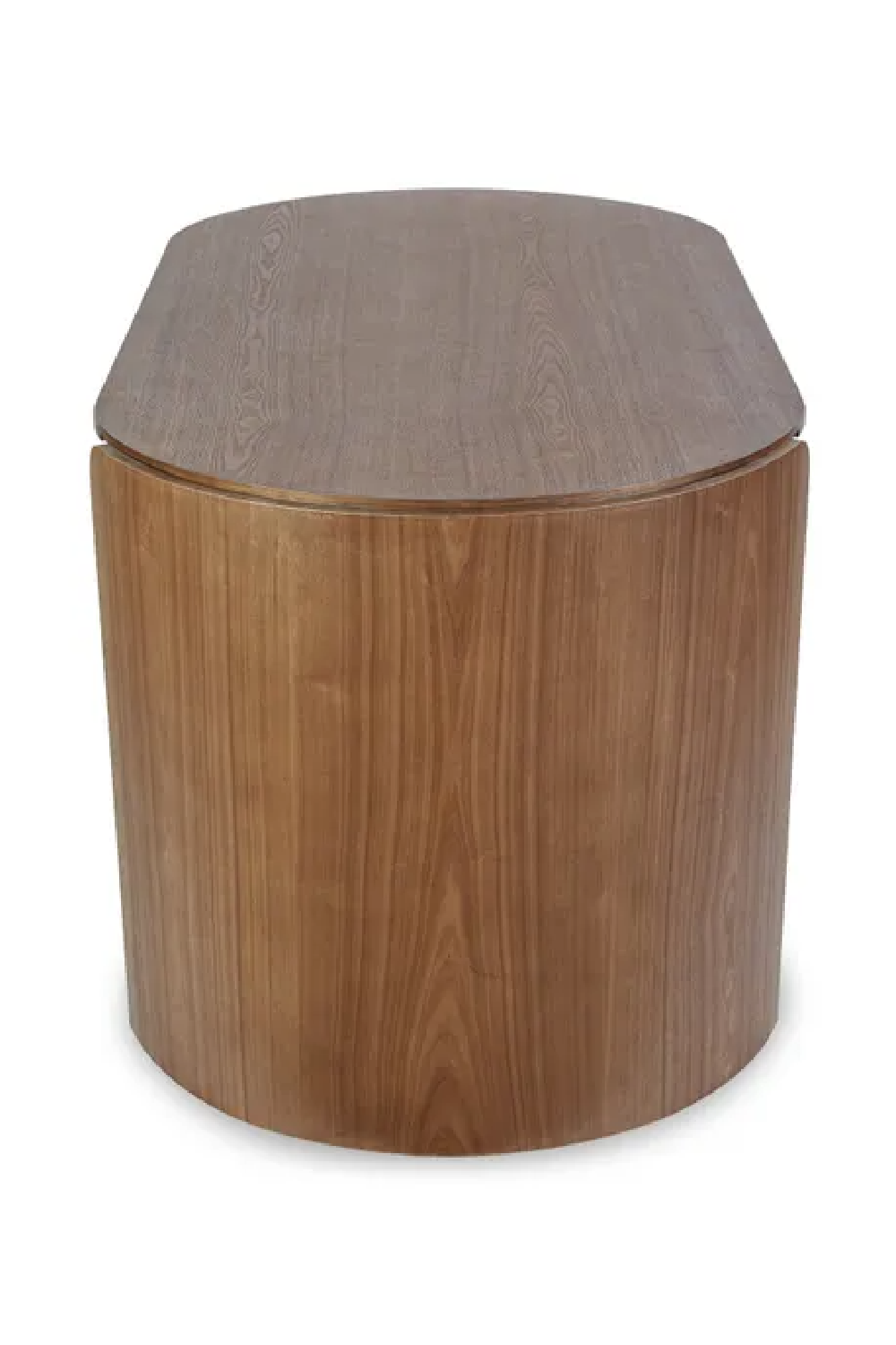 Oval Wood 2-Drawer Desk | NV Gallery Elipse | Oroa.com