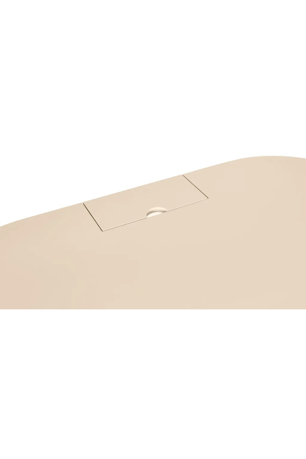 Matte Beige Desk | NV Gallery Mira | Oroa.com