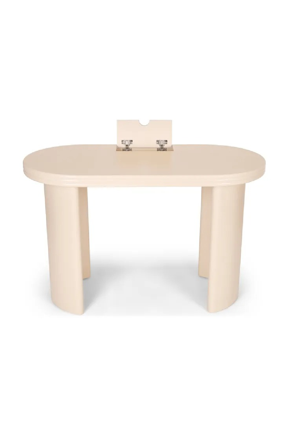 Matte Beige Desk | NV Gallery Mira | Oroa.com