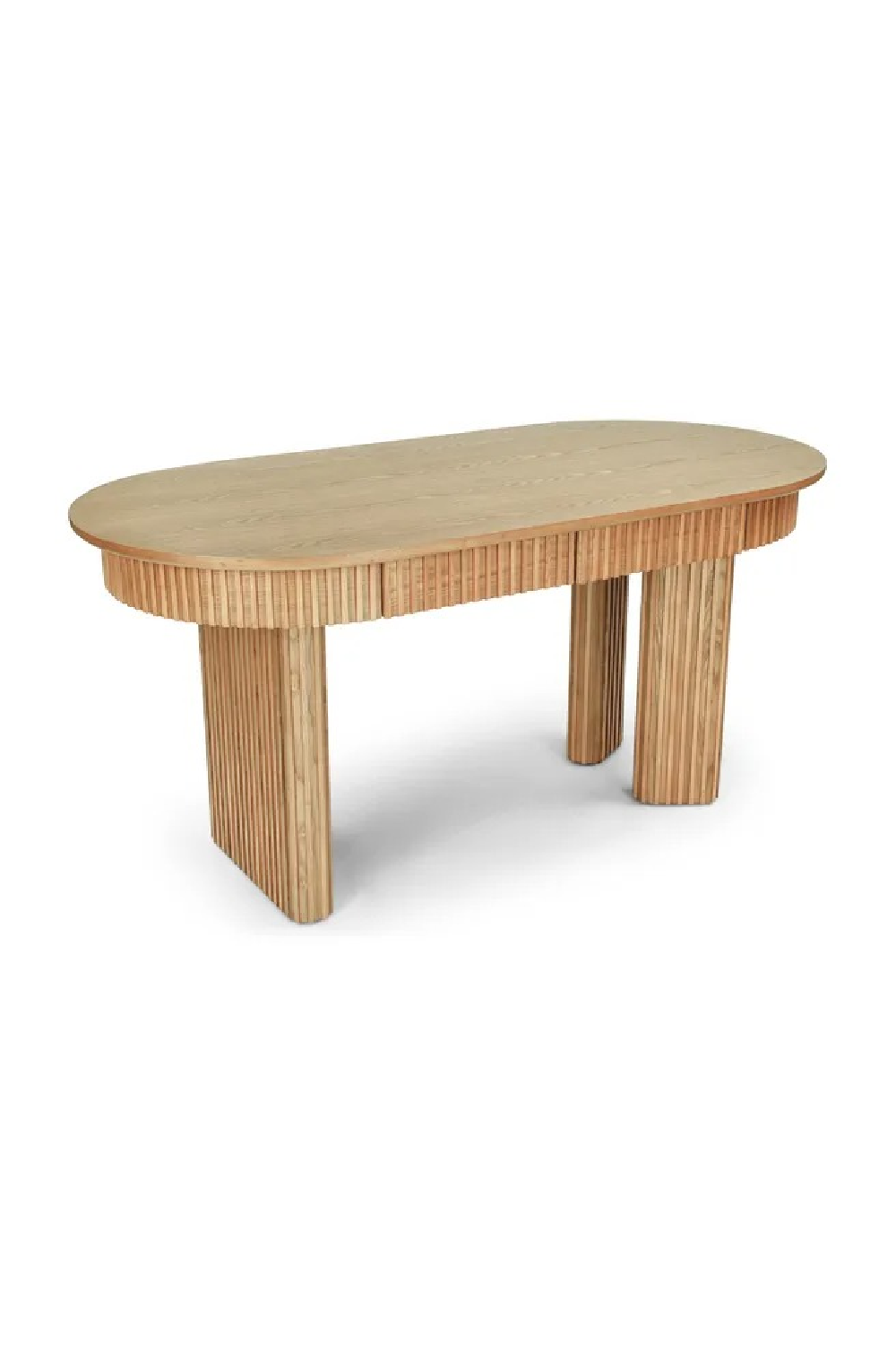 Wooden Oval Desk | NV Gallery Adriano | Oroa.com