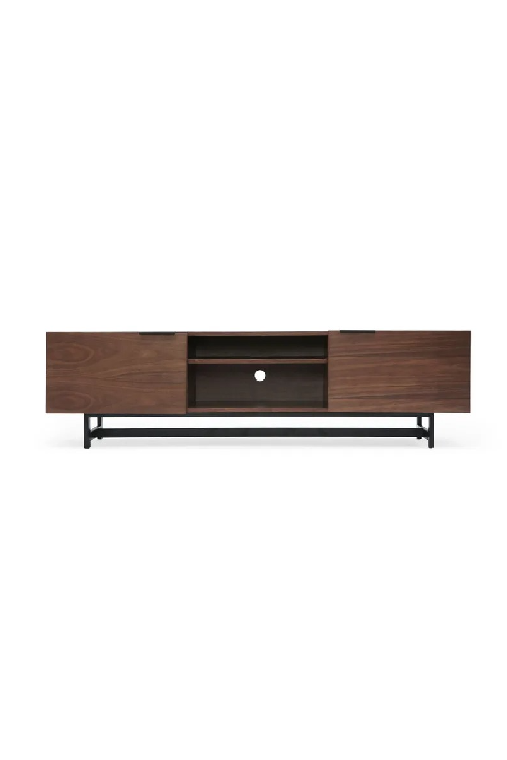 Walnut Minimalist TV Cabinet | NV Gallery Stark | Oroa.com