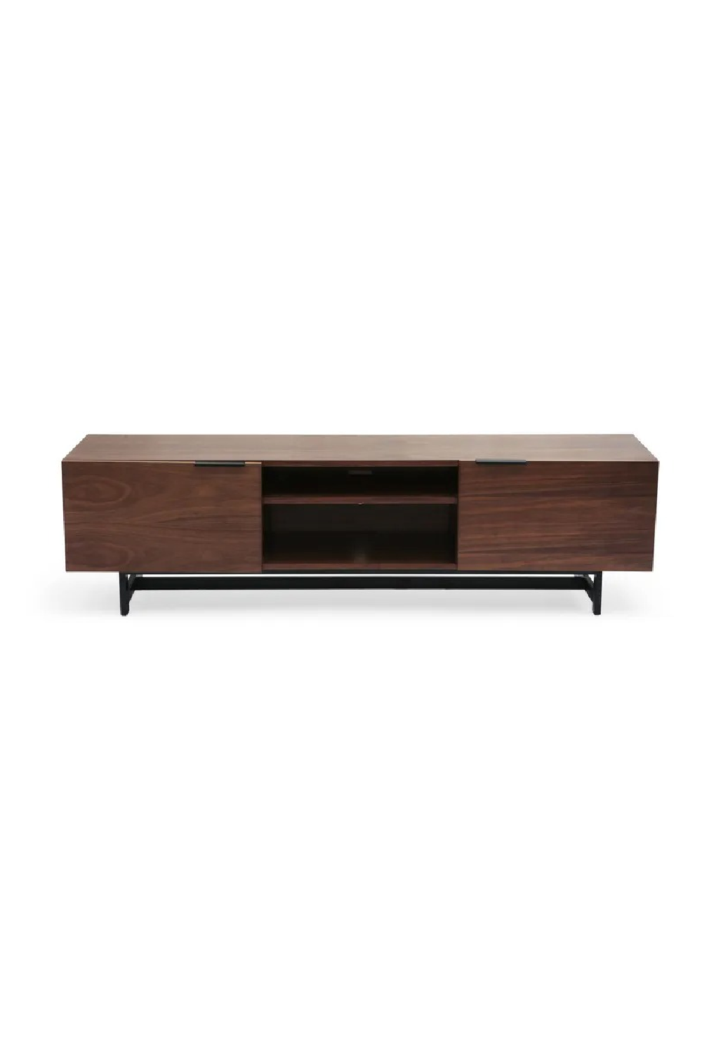 Walnut Minimalist TV Cabinet | NV Gallery Stark | Oroa.com