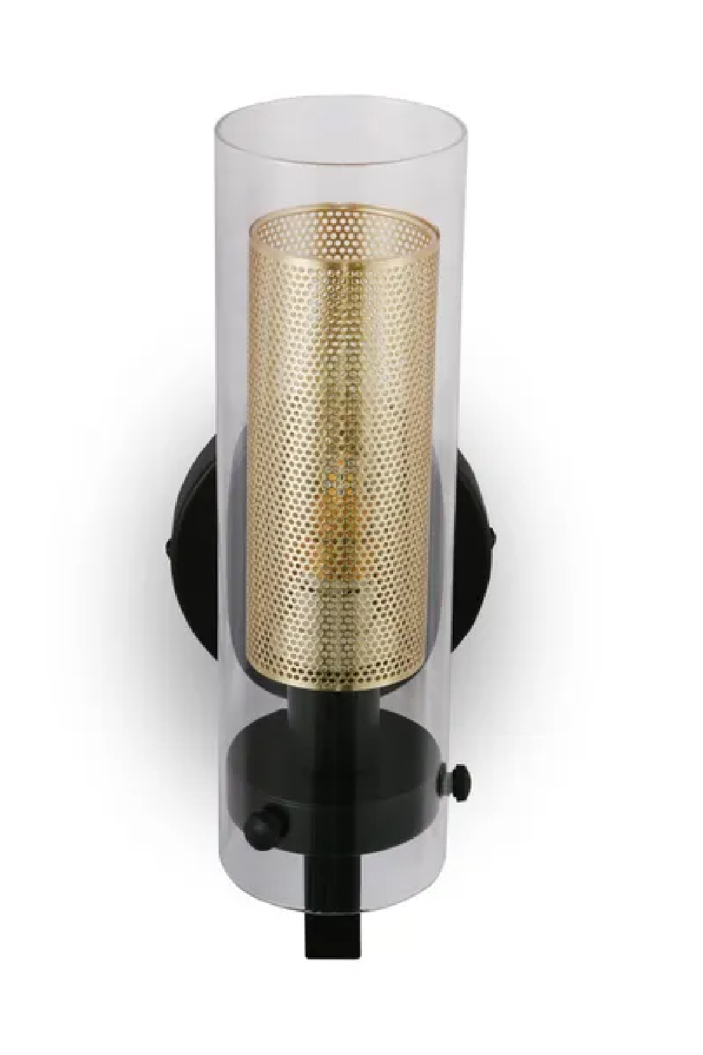 Cylindrical Gold Wall Lamp | NV Gallery Dawson | Oroa.com