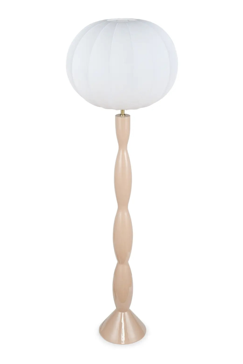 Beige Fiberglass Base Floor Lamp | NV Gallery Honiri | Oroa.com