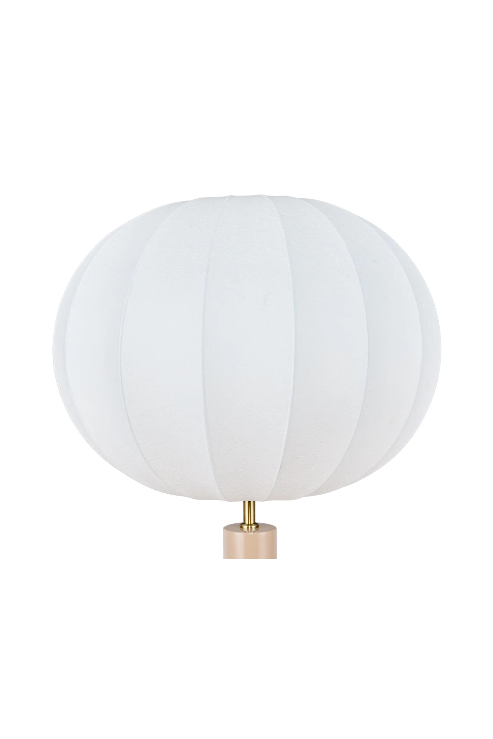 Beige Fiberglass Base Floor Lamp | NV Gallery Honiri | Oroa.com