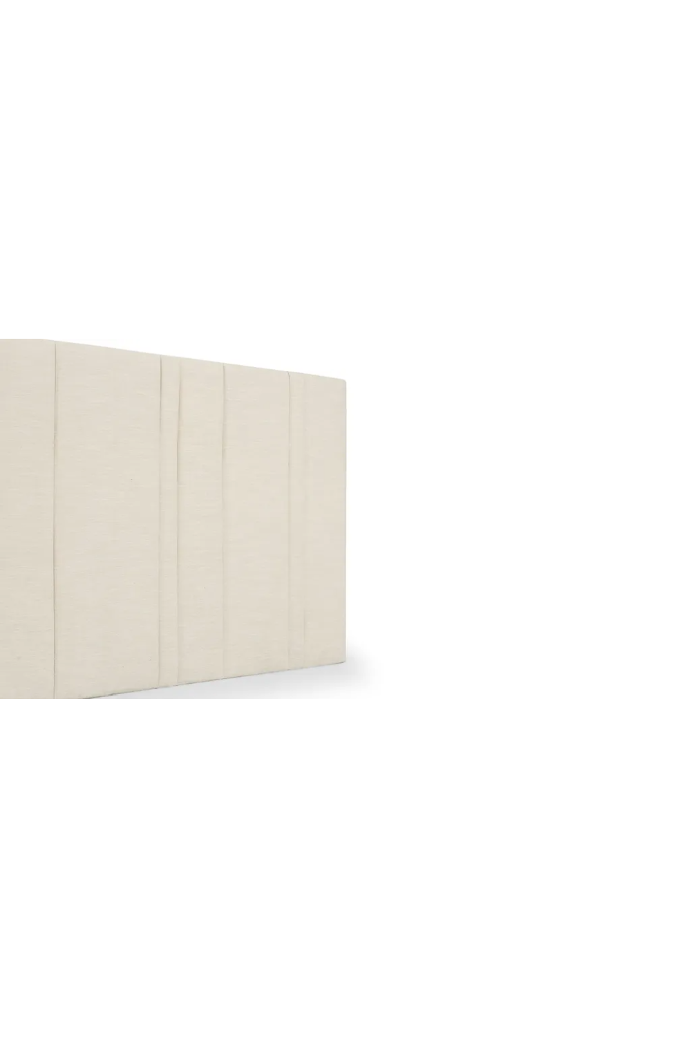 Cream King Headboard with Storage | NV Gallery Infinity | Oroa.com