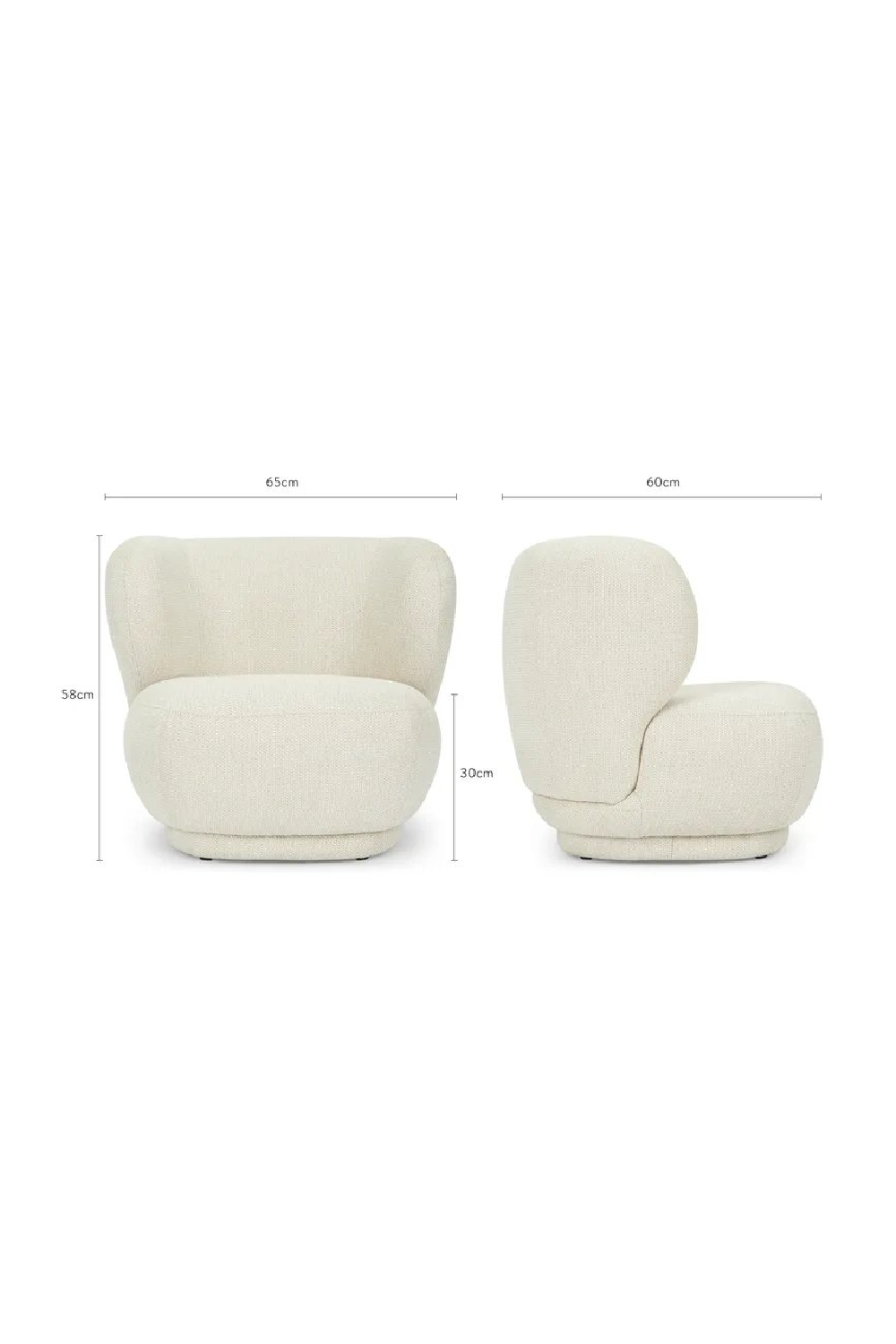 Beige Upholstered Children's Armchair | NV Gallery Giulia Mini | Oroa.com
