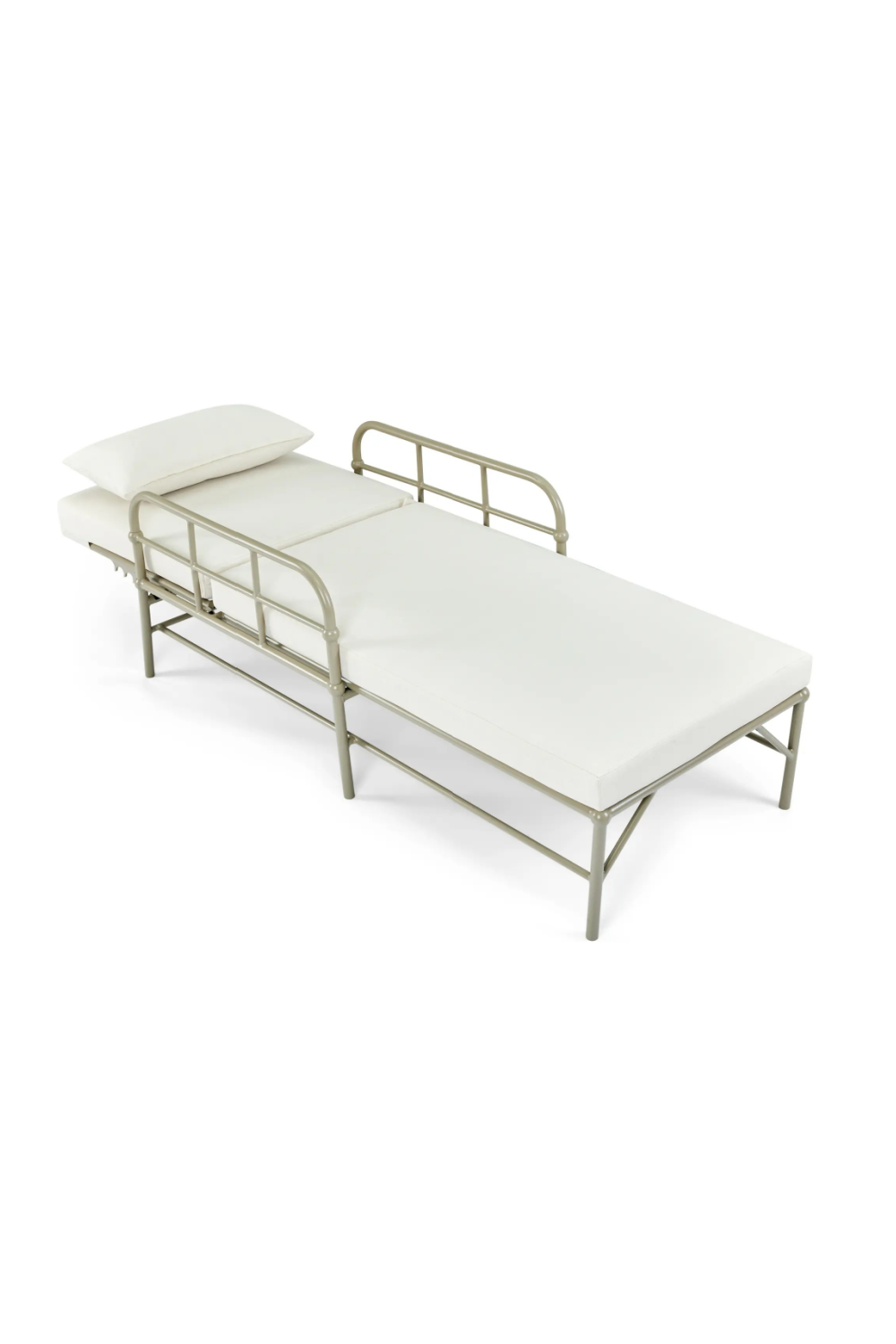 White Padded Sun Lounger | NV Gallery Amalfi | Oroa.com