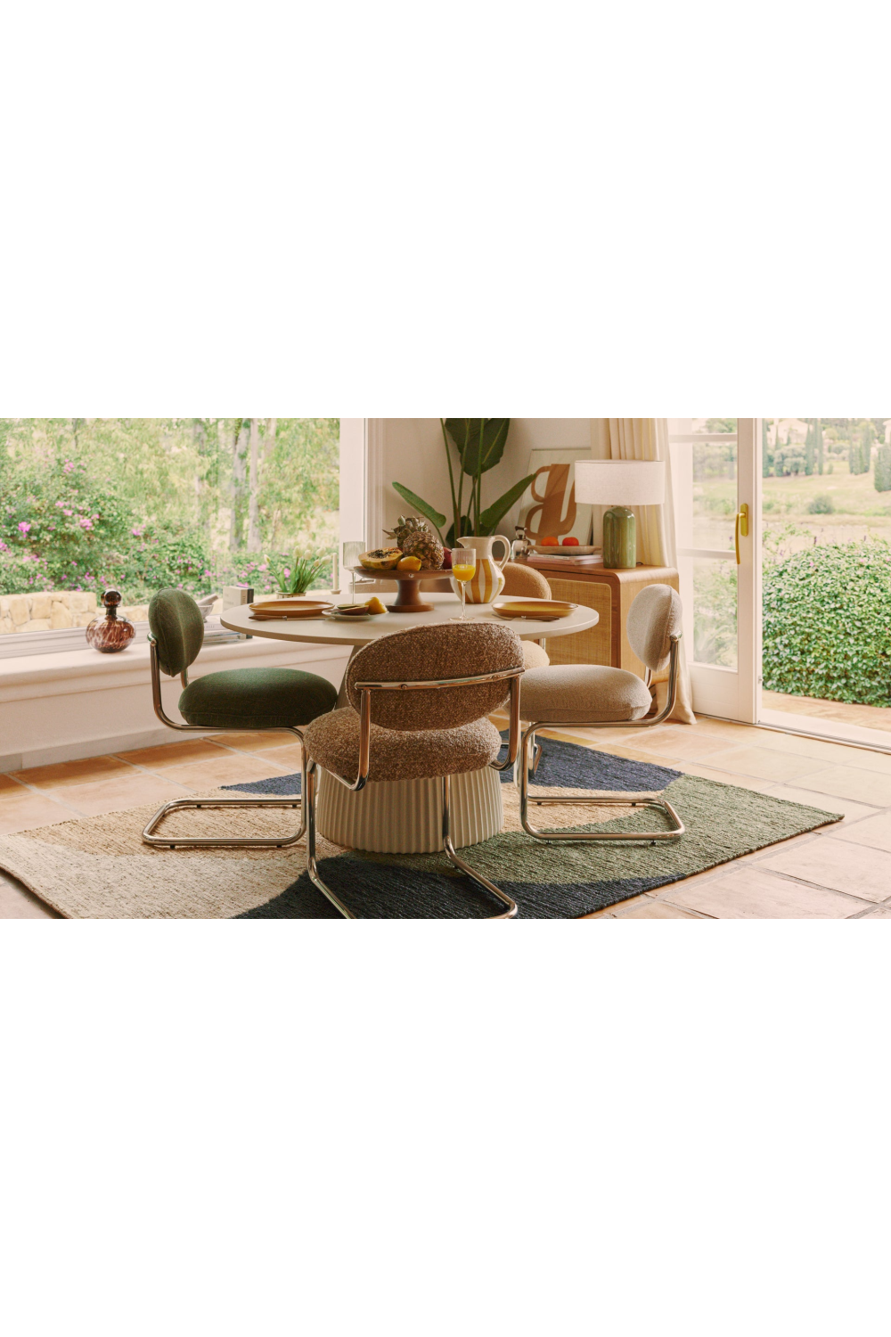 White Indoor/Outdoor Dining Table | NV Gallery Athena