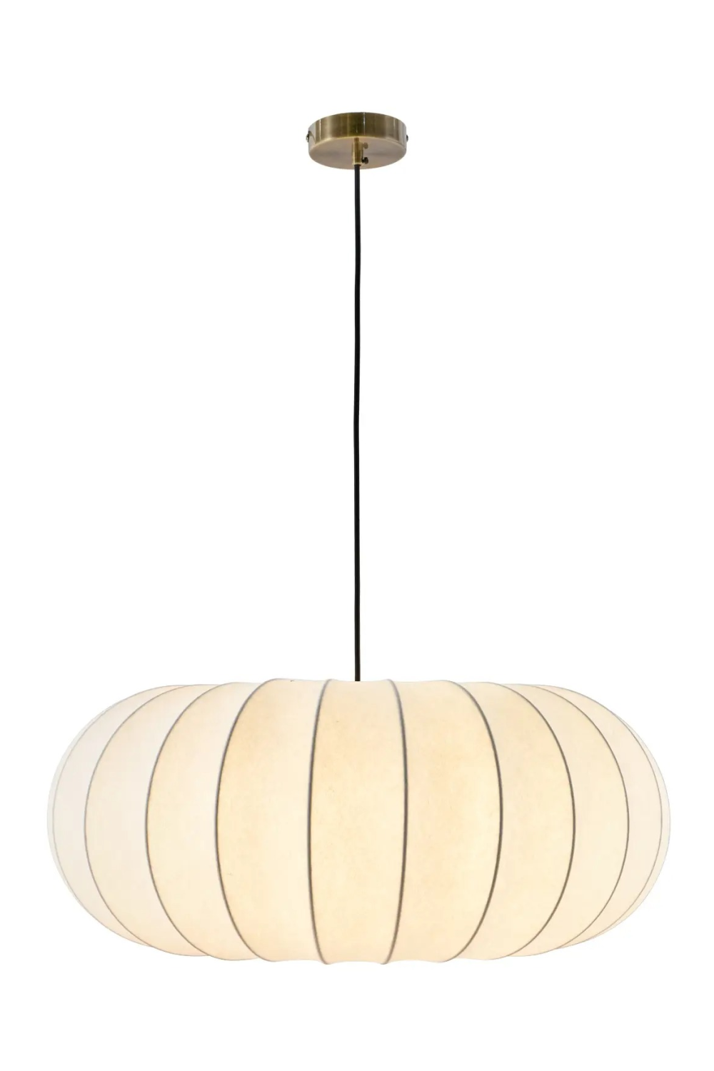 Fluted White Pendant Lamp | NV Gallery Akita | Oroa.com