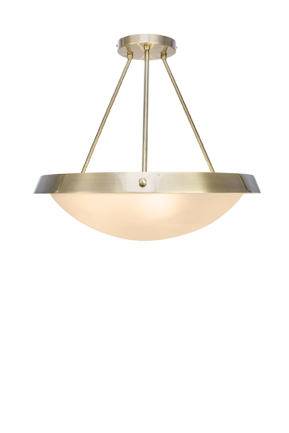 Brass Framed Glass Pendant Lamp | NV Gallery Skiey | Oroa.com